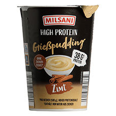 MILSANI High Protein Griesspudding, Zimt