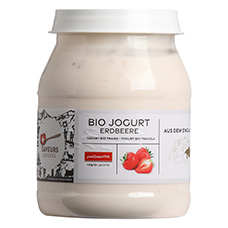 SAVEURS SUISSES Bio Engadiner Joghurt, Erdbeere