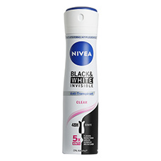 NIVEA Deo Spray, Black & White Female