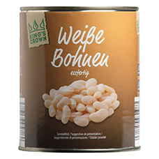KING'S CROWN Weisse Bohnen