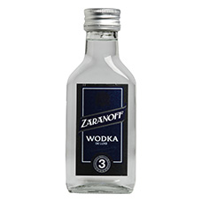 ZARANOFF Vodka 100ml, 37.5 % Vol.