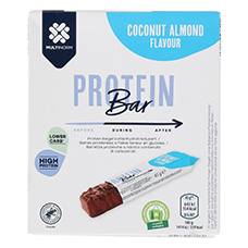 MULTINORM Barre protéinée teneur en glucides réduite, noix de coco et amande