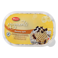 MUCCI My Moments Glace marbrée, Banana Split