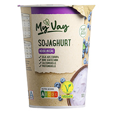 MYVAY Sojaghurt, Heidelbeere