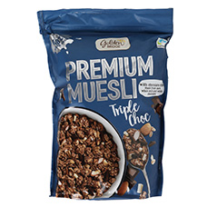 GOLDEN BRIDGE Muesli Triple Choc