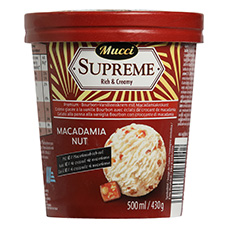 MUCCI Supreme Rich & Creamy, Macadamia Nut
