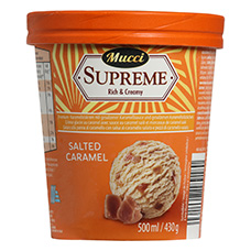 MUCCI Supreme Rich & Creamy, Salted Caramel