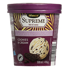 MUCCI Supreme Rich & Creamy, Cookies & Cream