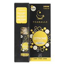 TEABALLS Tee ohne Beutel, Zitrone