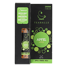 TEABALLS Tee ohne Beutel, Apfel