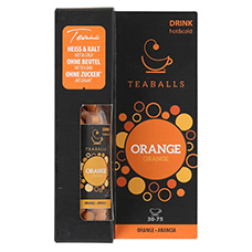 TEABALLS Tee ohne Beutel, Orange