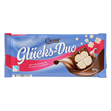 CHOCEUR Schokolade, «Glücks-Duo»