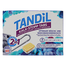 TANDIL Tablettes anti-calcaire 2 en 1