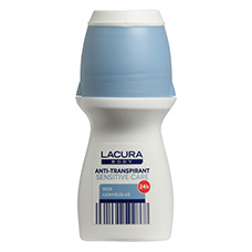 LACURA Deo Roll-On, Sensitive Care