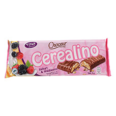 CHOCEUR Barrette biscottate Cerealino, Yogurt & Frutti di Bosco