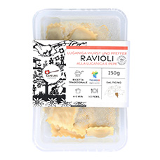 SAVEURS SUISSES Tessiner Ravioli, Luganiga Wurst