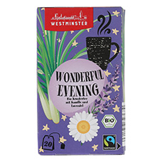 WESTMINSTER Fairtrade-BIO Feel Good Tea, Wonderful evening