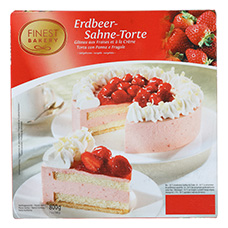 FINEST BAKERY Torta alla panna, fragola