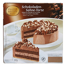 FINEST BAKERY Torta alla panna, cioccolato