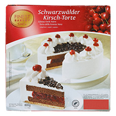 FINEST BAKERY Torta alla panna, foresta nera