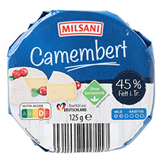 MILSANI Deutscher Camembert