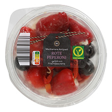 WONNEMEYER Mediterrane Antipasti, Rote Peperoni