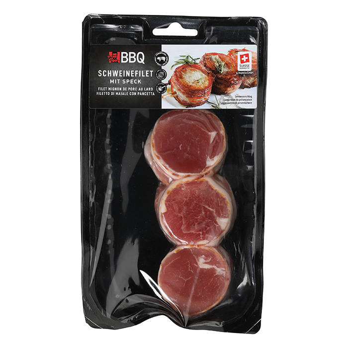 BBQ Brochette de filet de porc avec du lard ALDInow
