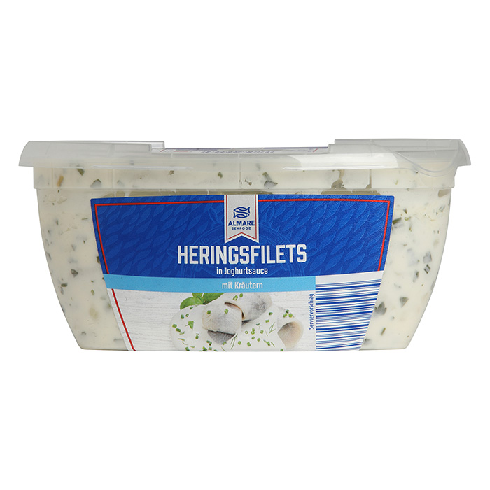 ALMARE SEAFOOD MSC Heringfilets in Joghurtsauce