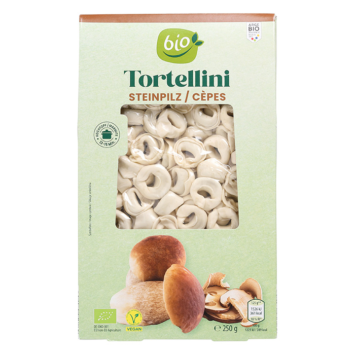 BIO Pâtes farcies, cèpes