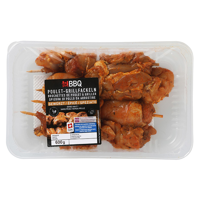 BBQ Brochettes de poulet à griller
