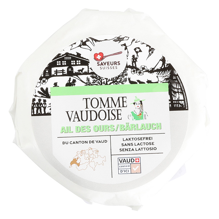 SAVEURS SUISSES Tomme Vaudoise gefüllt, Bärlauch