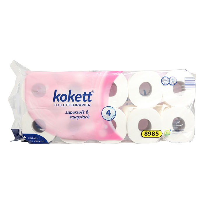 KOKETT Toilettenpapier, 4-lagig