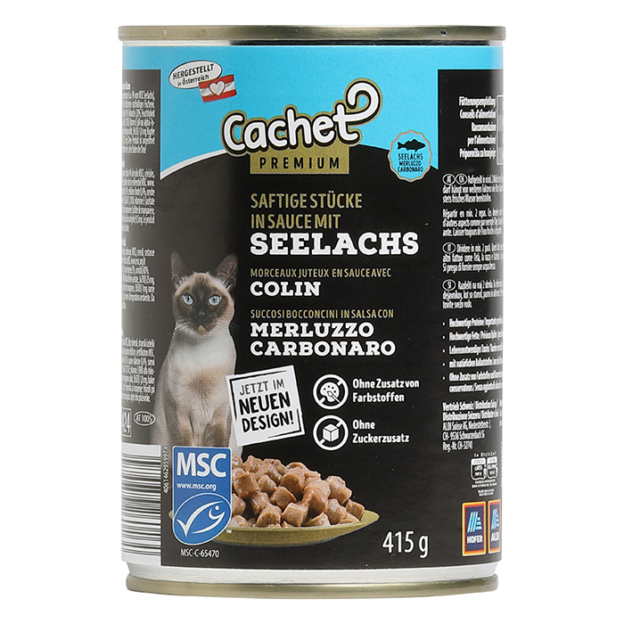 CACHET Nourriture pour chats, Colin