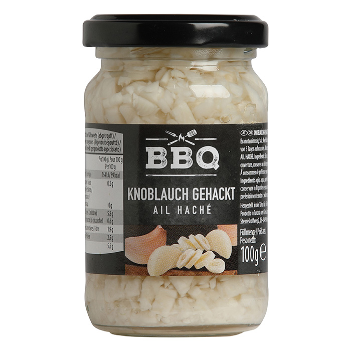 BBQ Condimenti sott’aceto, aglio tritato