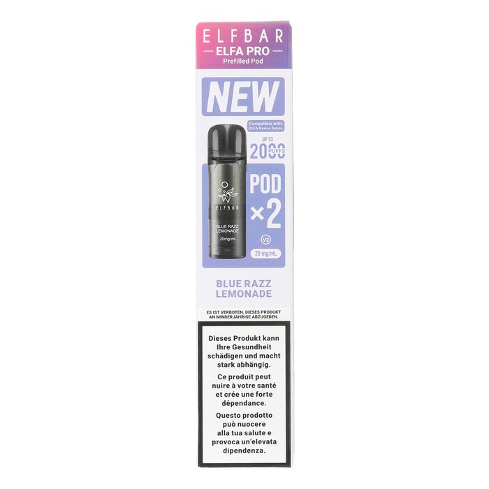 elfbar pods aldi ELFBAR ELFA Pods Pro 2ml, Blue Razz Lemonade