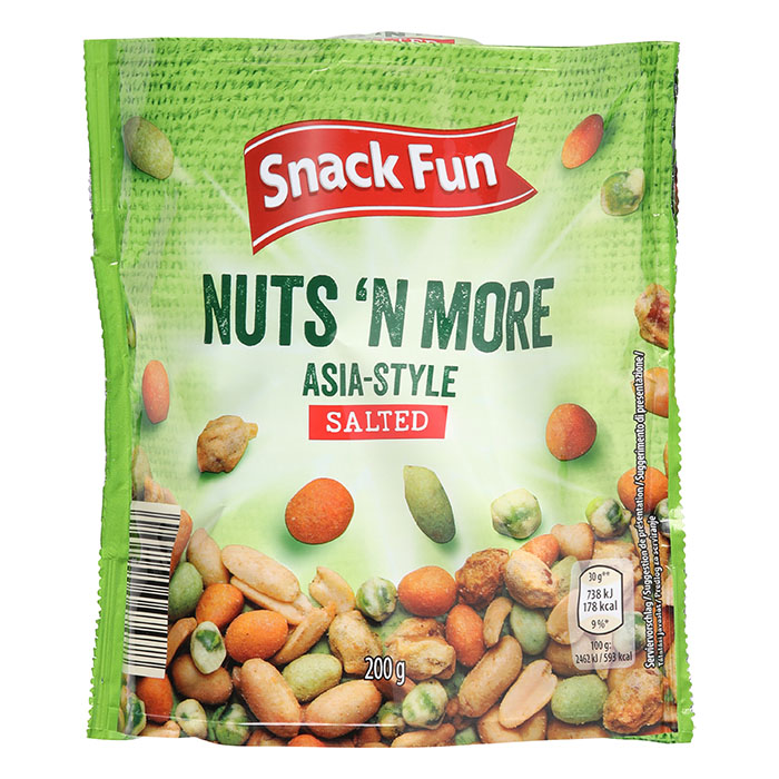 SNACK FUN Nuts 'n More, Asia Style Salted ALDInow