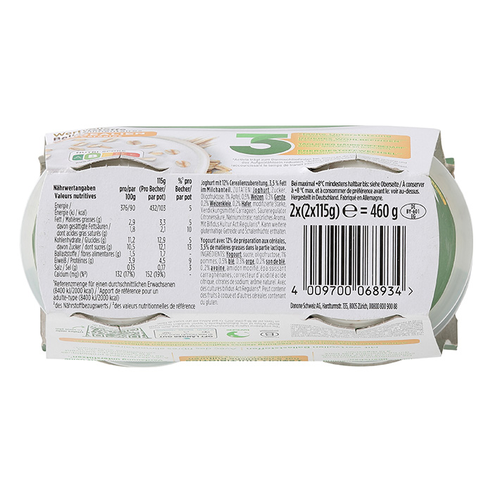 Danone Activia Joghurt Cerealien Aldi Now