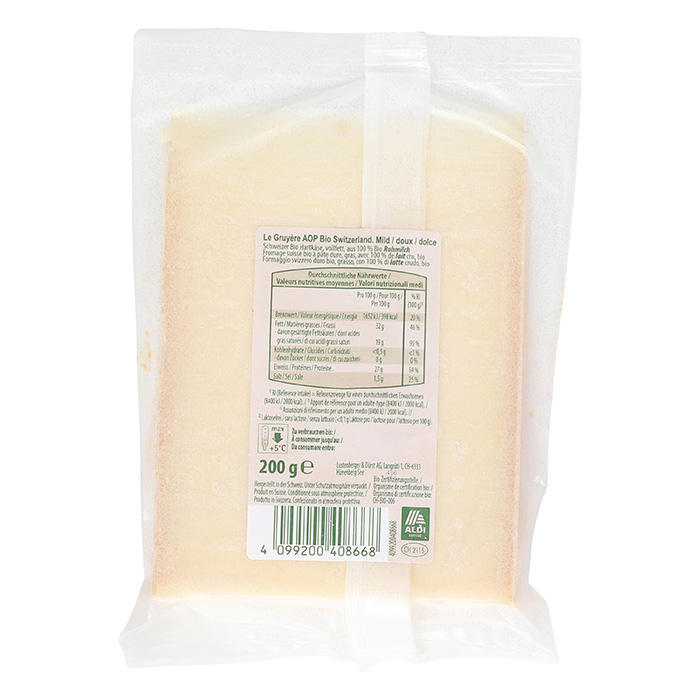 BIO NATURA Le Gruyère AOP ALDInow