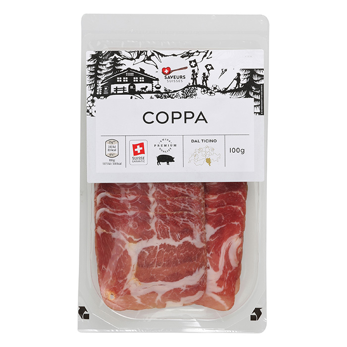 SAVEURS SUISSES Aufschnitt Coppa