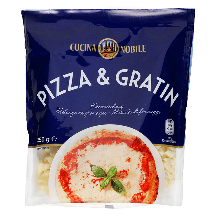 CUCINA NOBILE Pizza & Gratin, Käsemischung