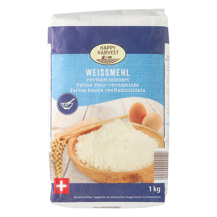 Was Kostet 1 Kg Mehl Bei Aldi HAPPY HARVEST Weissmehl, revitaminisiert | ALDI-now