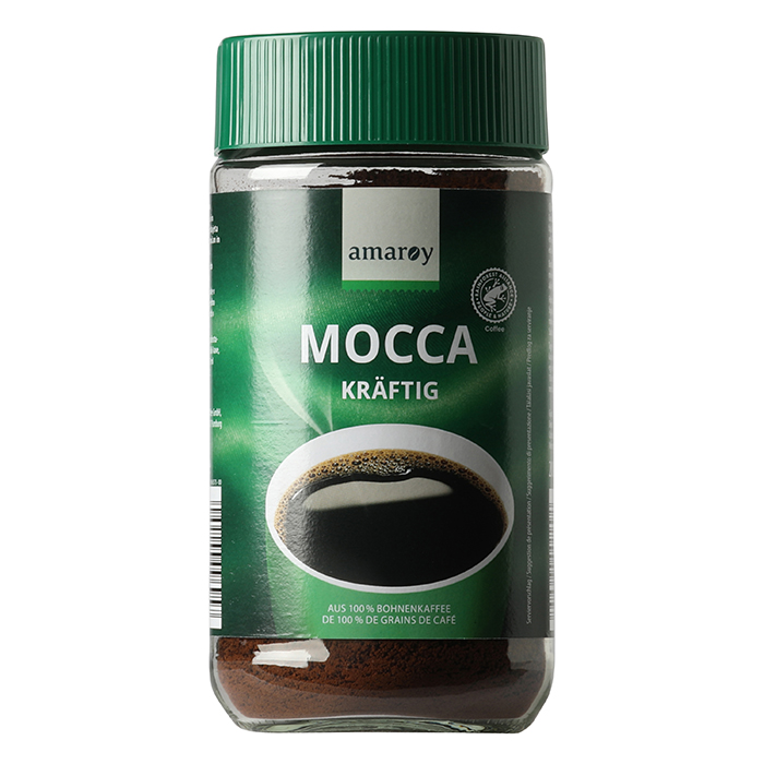 AMAROY Löslicher Kaffee Mocca, classic | ALDI-now