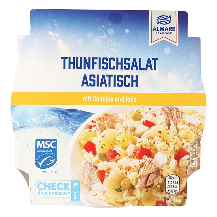 ALMARE SEAFOOD MSC Thunfischsalat Asiatisch