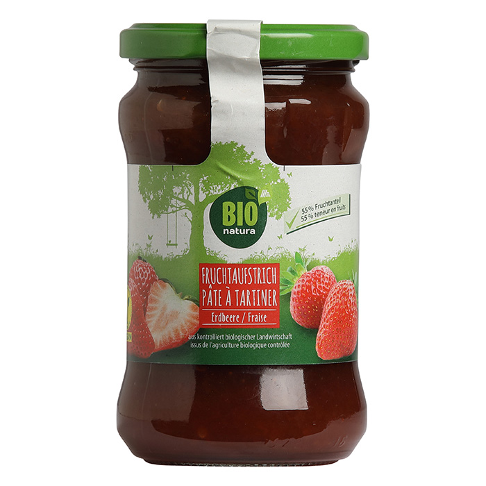BIO NATURA Konfitüre, Erdbeere