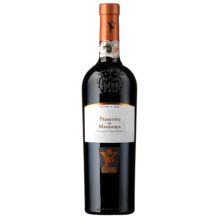 POGGIO VECCHIO Primitivo di Manduria DOC, 14.5 % vol.