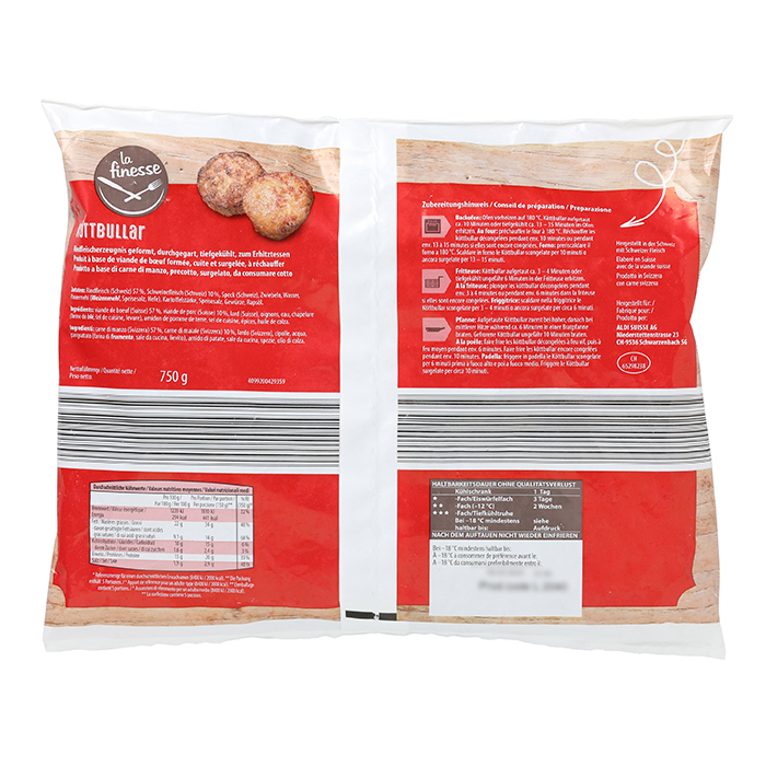 LA FINESSE Köttbullar ALDInow