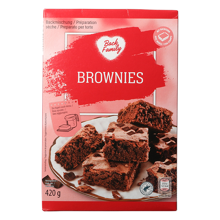 BACK FAMILY Kuchenbackmischung Brownies | ALDI-now