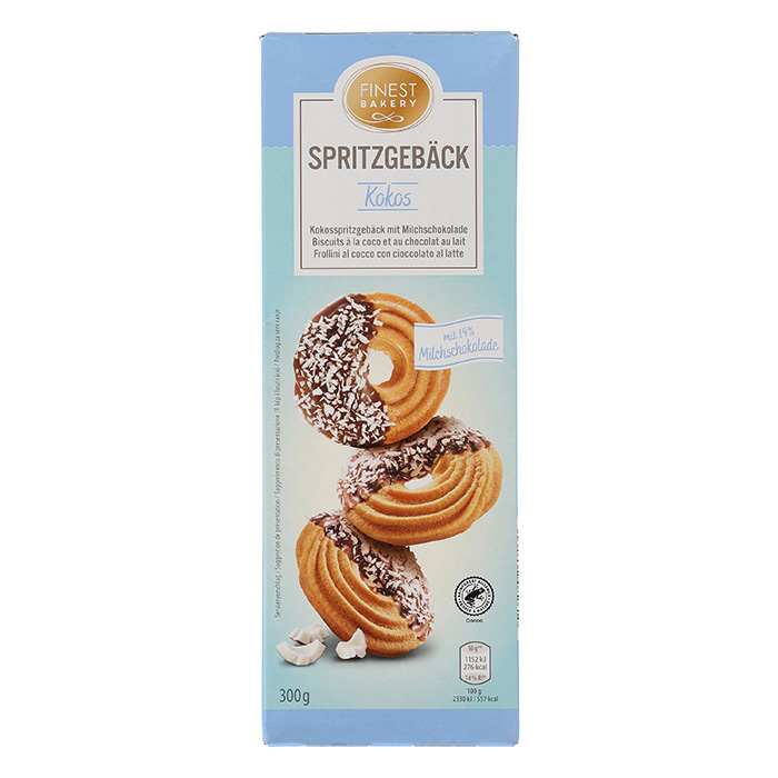 FINEST BAKERY Spritzgebäck, Kokos | ALDI-now