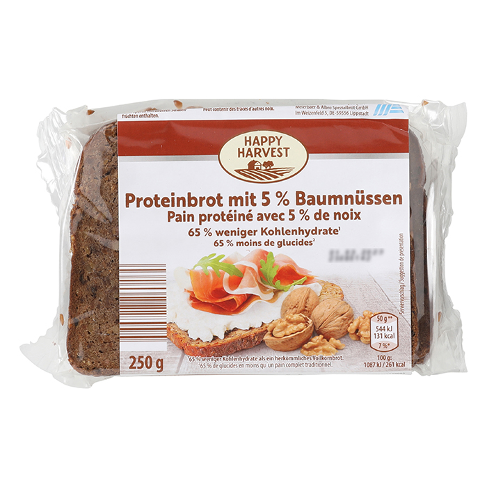 HAPPY HARVEST Pane proteico, alle noci