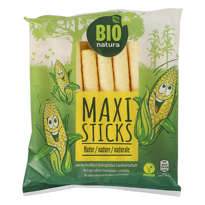 BIO NATURA Bâtonnets de maï
